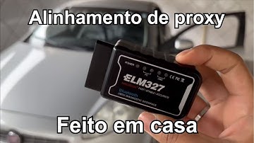 Alinhamento de proxy com um scanner de 25 reais, será que funciona? 🤔 (hodômetro piscando)