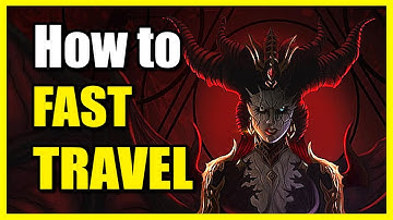 How to Fast Travel to Waypoints using MAP in Diablo 4 (Fast Tutorial)