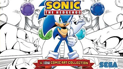 #915 Sonic The Hedgehog: The IDW Comic Art Collection 2023