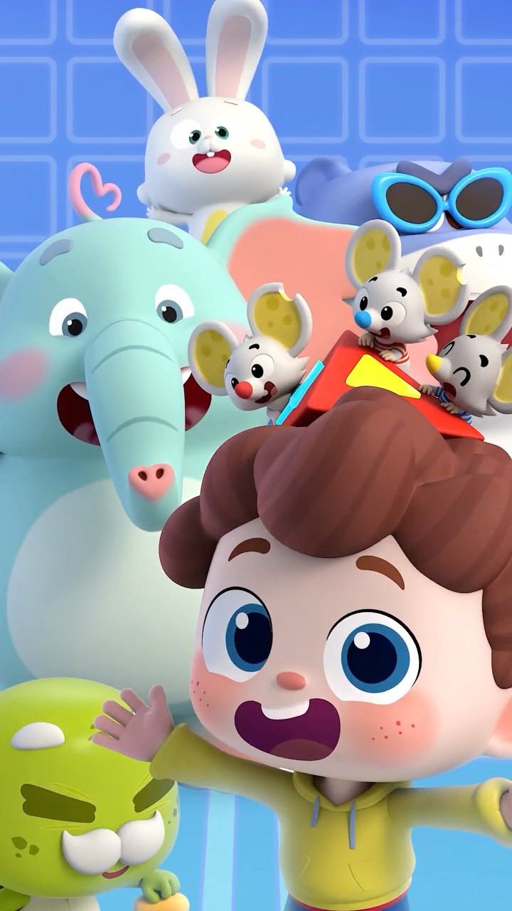 Los amigos animales de Neo #shorts #babybus