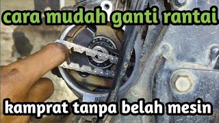 cara ganti sentrik mio sporty, mudah tanpa lama