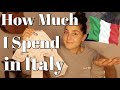 Showing You Receipts Of What It Actually Costs To Live In Italy