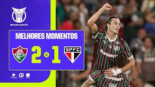 FLUMINENSE 2 X 1 SÃO PAULO | MELHORES MOMENTOS DA 16ª RODADA DO BRASILEIRÃO