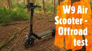 W9 Air Scooter - Offroad test