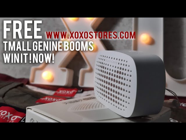 Tmall Genie Booms Unboxing and review. Win is for Free during