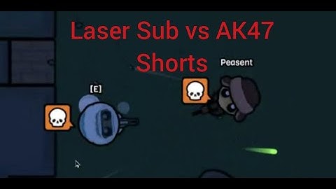 AK47 VS Laser Sub | Devast.io