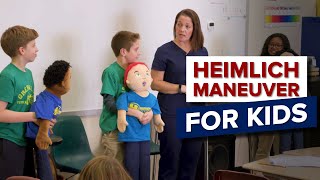 Heimlich Heroes: Teaching Children to Perform the Heimlich Maneuver