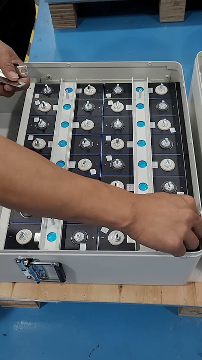 5kwh pc100 battery pack arrangement process#gobel#solarstorage#energysystem#lifepo4battery