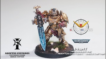 EP 136 PAINT ADEPTUS CUSTODES SHIELD - CAPTAIN