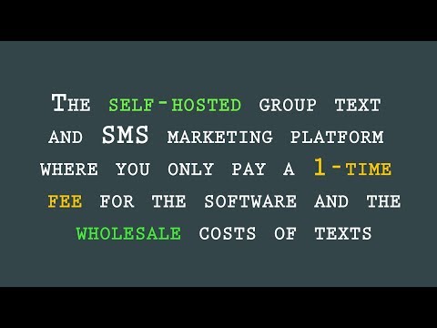 UltraSMSScript - The Ultimate Group Text and SMS Marketing Software Platform