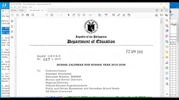 SF2 - Daily Attendance Report of Learners