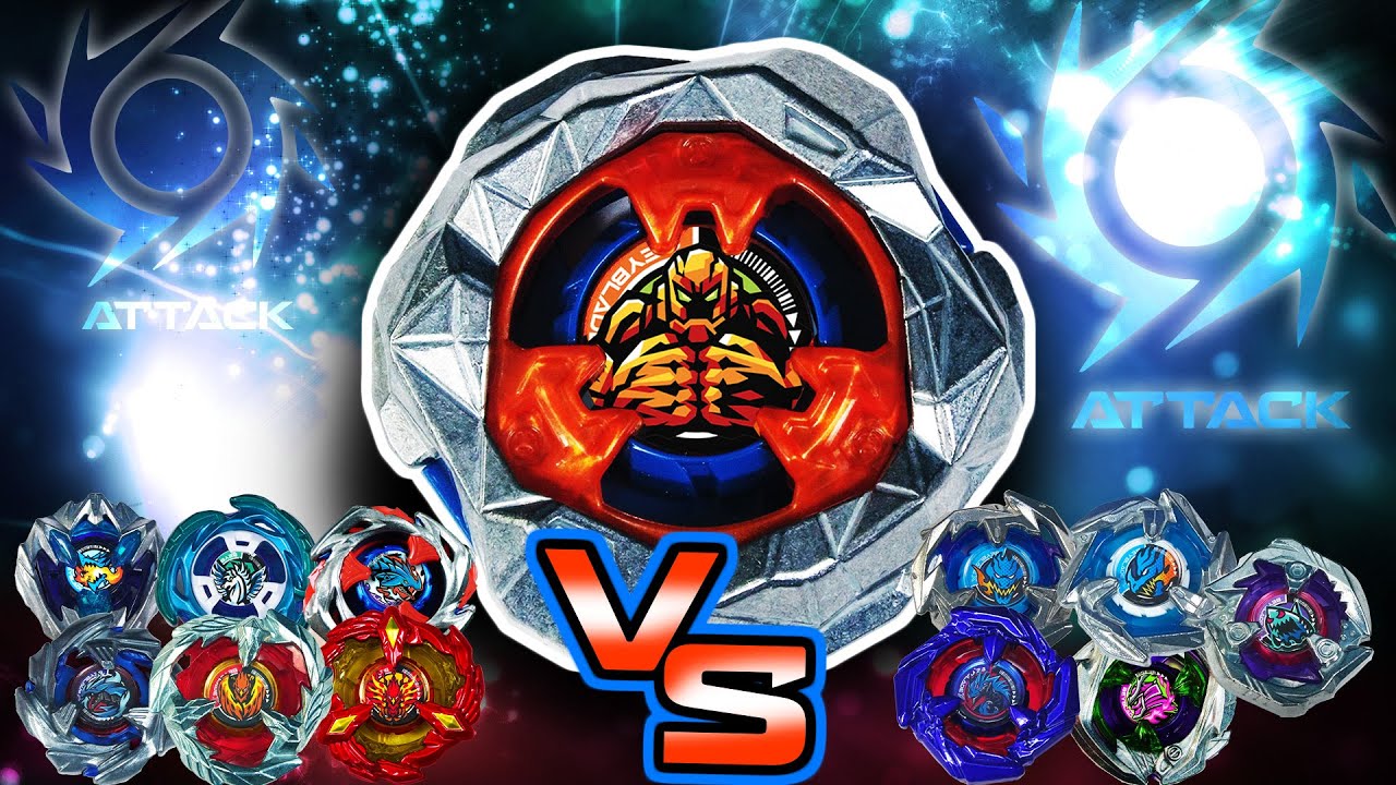 GOLEM ROCK vs ALL ATTACK BEYBLADE X BEYS! YouTube