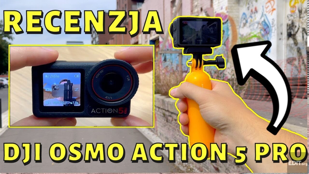 DJI OSMO ACTION 5 PRO - ROZPAKOWANIE I TEST