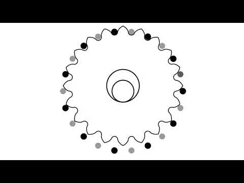 2枚歯数差サイクロイド減速機