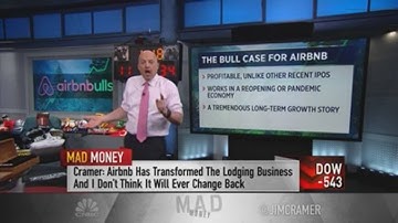 Jim Cramer expects strong Airbnb earnings in 2022, likes the stock long-term