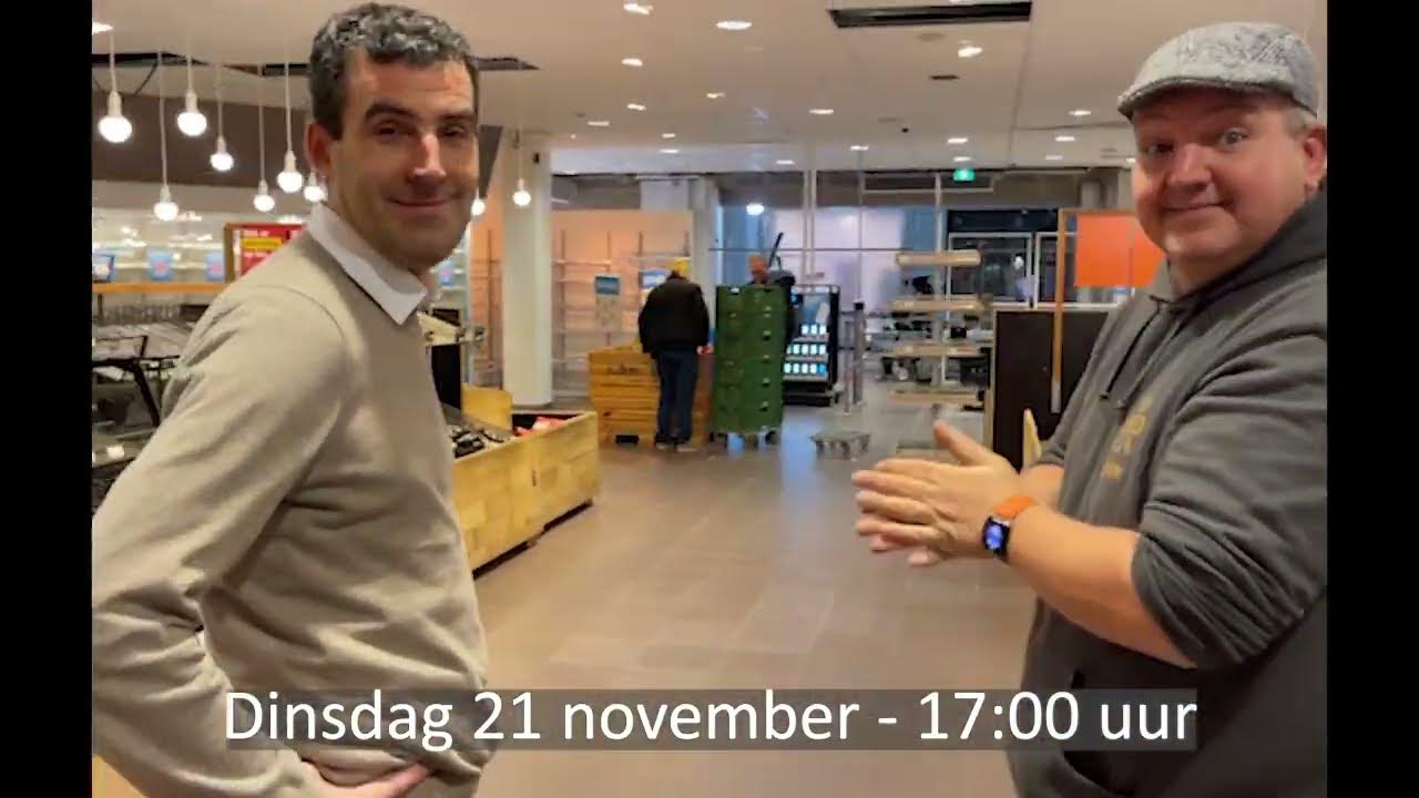 Terugblik van de eerste 24 uur Verbouwing Albert Heijn Axel YouTube