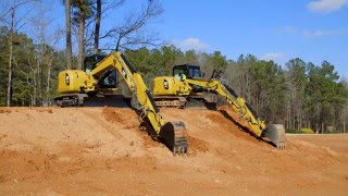 Cat® Mini Excavators - Standard Boom vs Variable Angle Booms