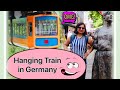 Hanging train in Germany |wuppertal, Suspension railway |Flying Train