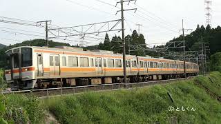 東海道本線 大垣－米原 2025/05撮影 311系