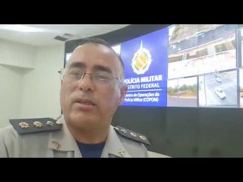 Chefe do Copom da PMDF explica sobre o treinamento dos militares