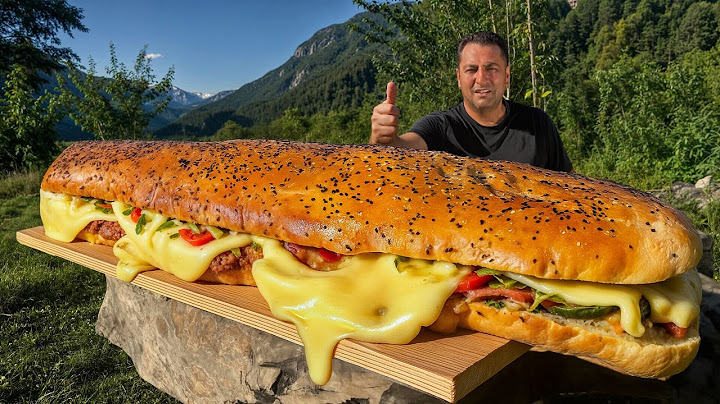 Cooking A Giant Chimichurri Rib Sandwich Loaded with Cheese