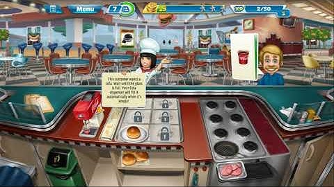 cooking fever (playing on laptop)