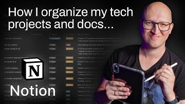 Tech project management and documentation in Notion