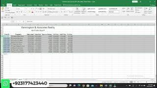 Exp22_Excel_Ch01_ML2_Sales | Excel Chapter 1 Mid-Level 2 - Real Estate Sales Report/100%