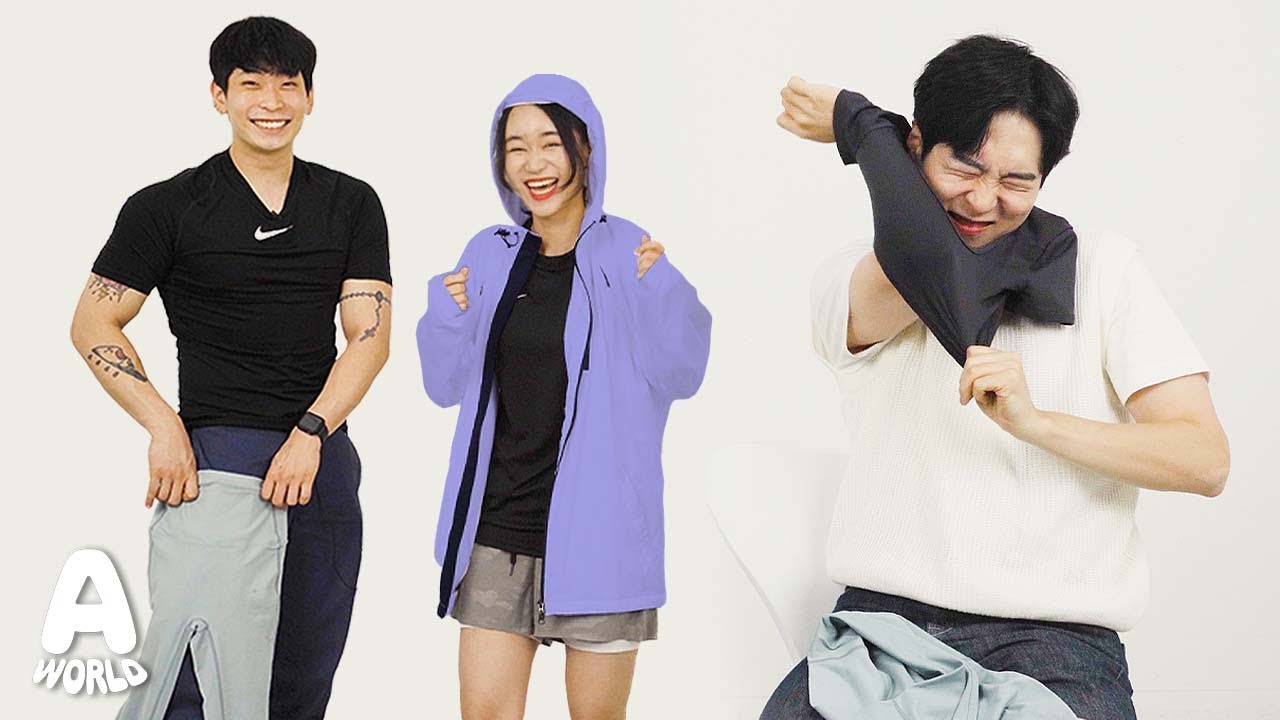 Boys vs Girls SWAP WORKOUT OUTFIT!