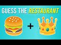 Can you guess the fast food restaurant by emoji fast food emoji quiz