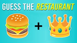 Can You Guess The Fast Food Restaurant by Emoji? Fast Food Emoji Quiz screenshot 5
