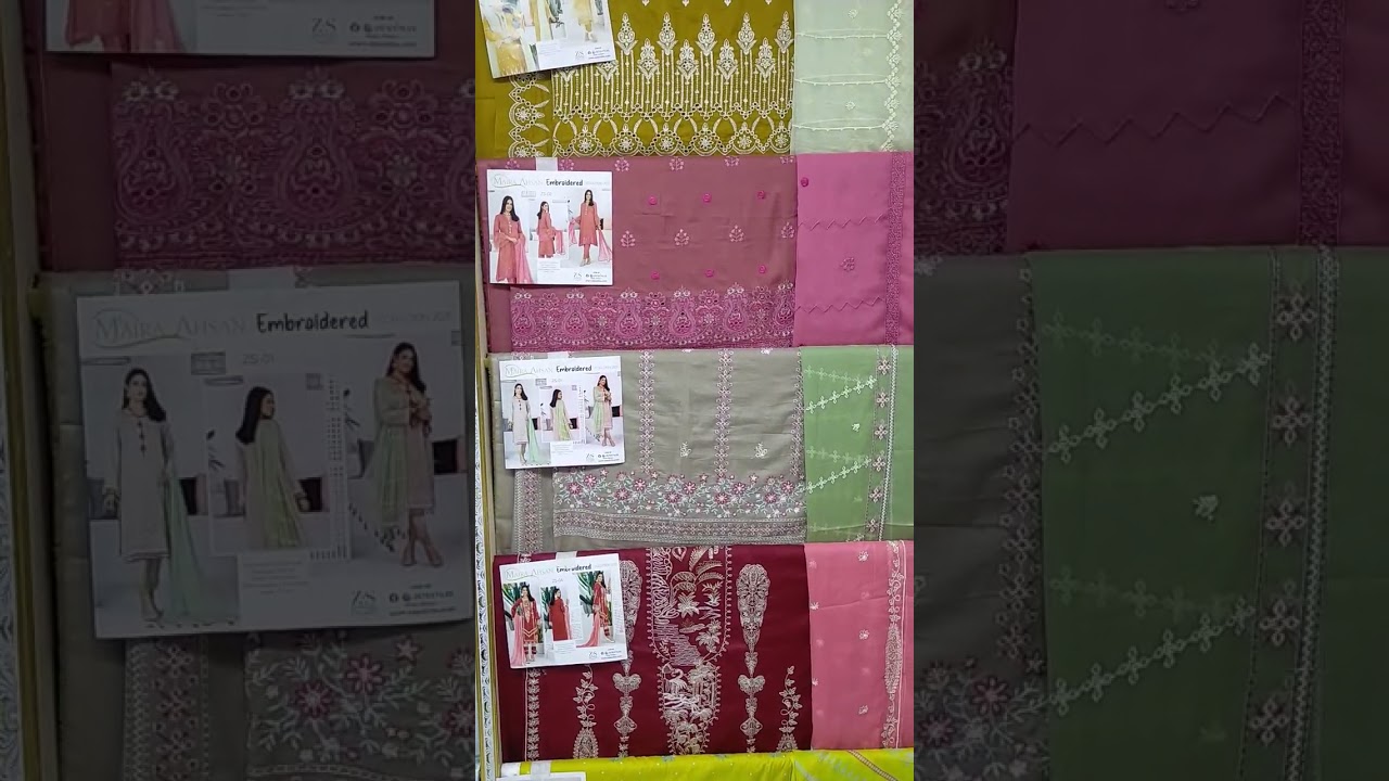 Fancy embroidery suit /New design / Lawn collection 2022