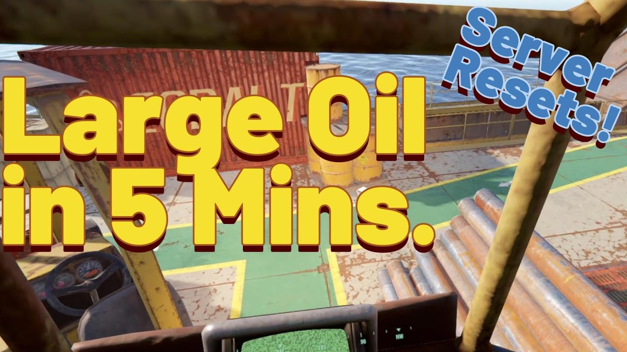 Large Oil Before Server Reset FULL CLIP #rust #rustclips #rustcommunity ...