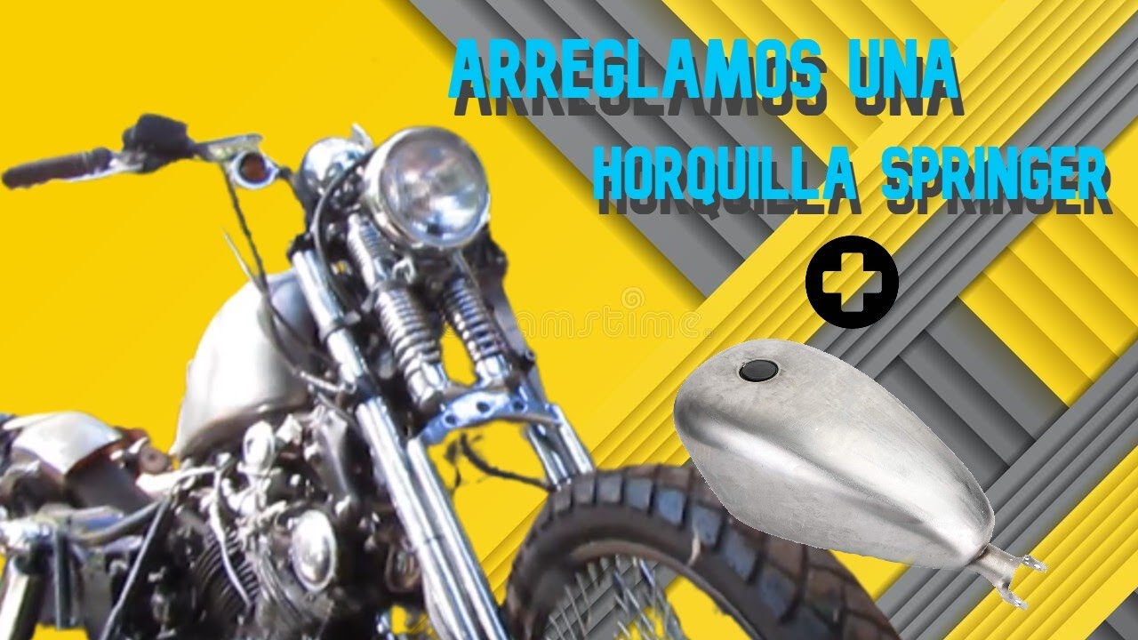 nos traen un virago 700 para colocar el tanque y TERMINAMOS ARREGLANDO LA HORQUILLA 🤷‍♂️🤔!!!!