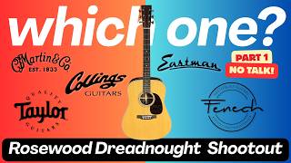 Mega Rosewood Dreadnought Shootout Part 1 - Demo by Michael Varecka - Gladesville Guitar Factory