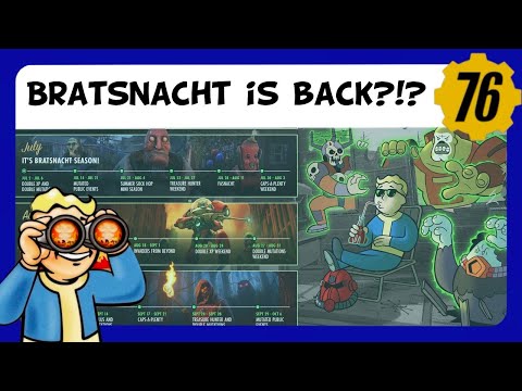 NEWEST Community Calendar teases CRAZY Glowing Glizzy Fasnacht mask | Fallout 76