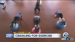 Crawling for exercise