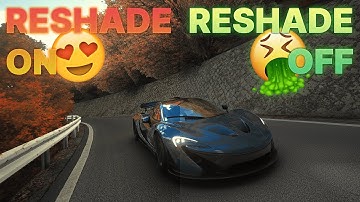 RESHADE ON VS RESHADE OFF IN ASSETTO CORSA