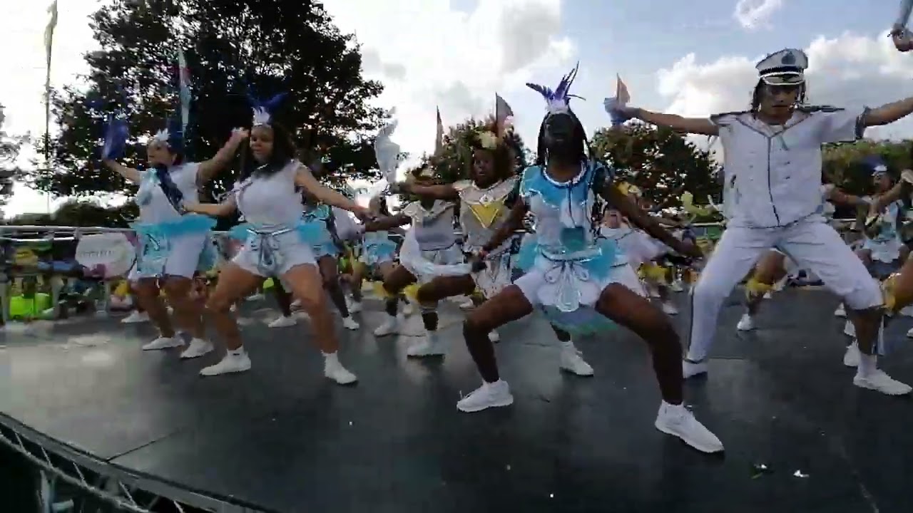 Nottingham zodiac all stars performing on nottingham carnival 2023.   eli on cam recording