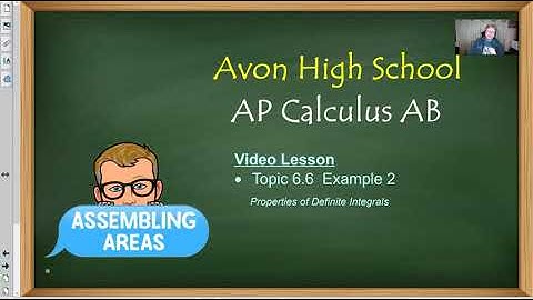 Avon High School - AP Calculus AB - Topic 6.6 - Example 2