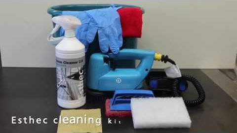 Cleaning instructions Esthec Decking