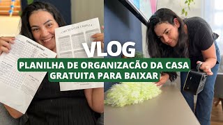 VLOG ✨ CHECKLIST  DE ROTINA E LIMPEZA DA CASA + bolo de cenoura perfeito