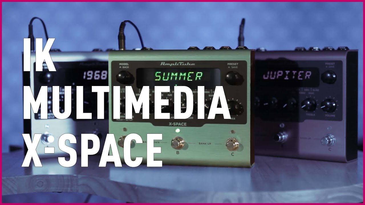 Obejrzyj IK Multimedia X-Space Effect Pedal with Audio Interface Impression | Bax Music UK w YouTube Obejrzyj IK Multimedia X-Space Effect Pedal with Audio Interface Impression | Bax Music UK w YouTube