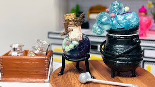 Making Adorable Miniature Harry Potter Mini Potions in a Tiny Kitchen