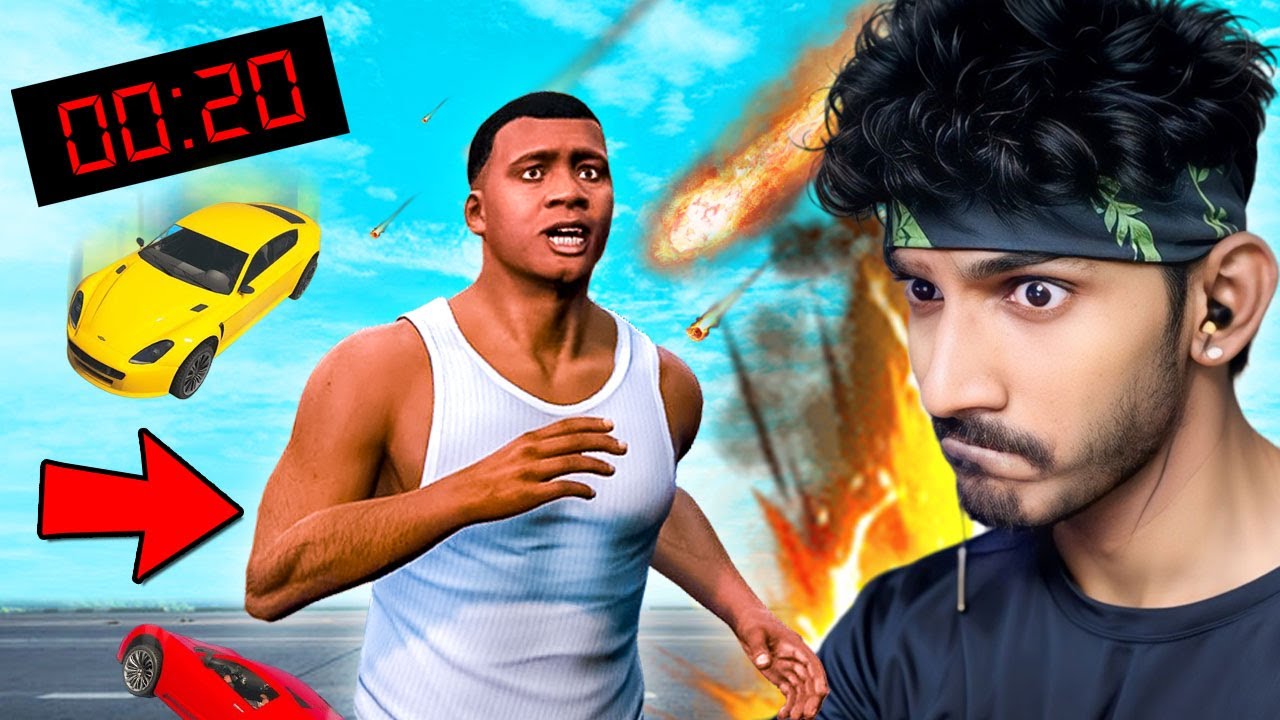 GTA 5 but CHOAS Every 60 Seconds (தமிழ்) GTA 5