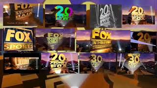 Сборник 20 ВЕК ФОКС в одном экране №2. Collection of screensavers 20 CENTURY FOX in one screen №2.