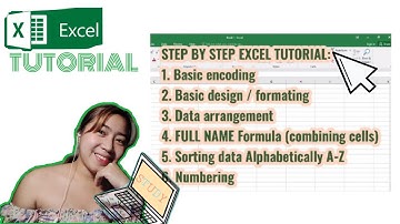 E1: PAANO GAMITIN ANG EXCEL? | BASIC EXCEL TUTORIAL - TAGALOG