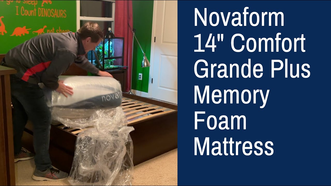 ComfortGrande™ Plus 3” Gel Memory Foam Mattress Topper – Novaform