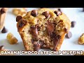 Banana Chocolate Chip Muffins
