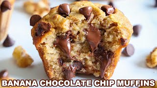 Banana Chocolate Chip Muffins by Simply Home Cooked 126,073 views 1 year ago 5 minutes, 16 seconds
